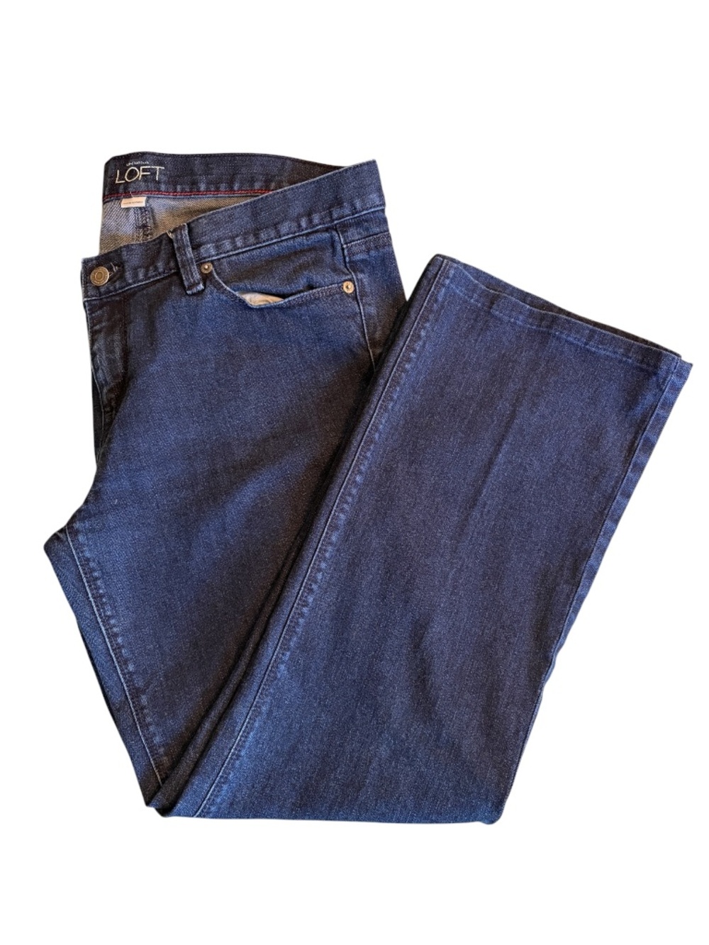 Ann Taylor Loft - Modern Boot Cut Jeans - Size 14 - Womens - blue